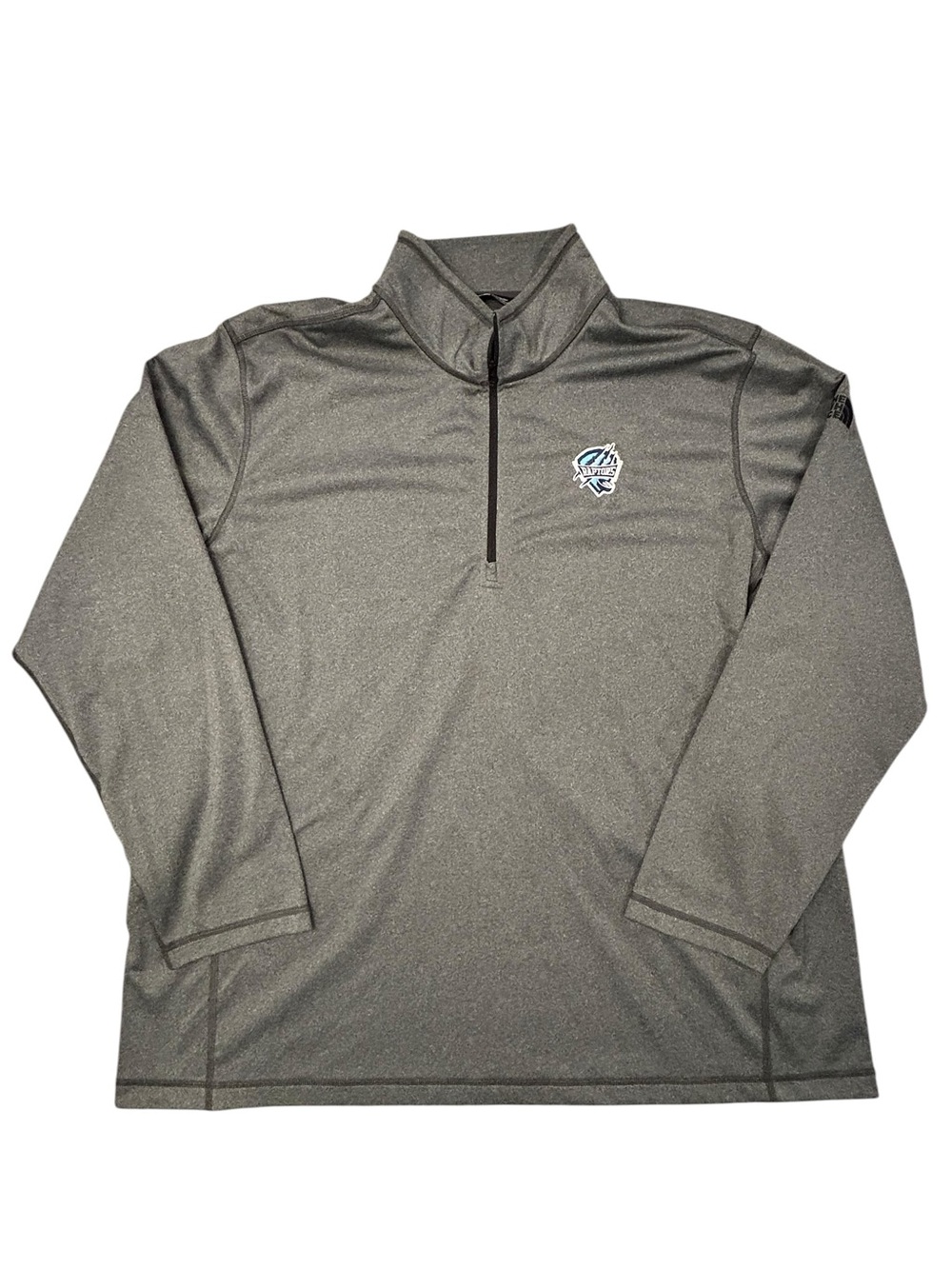 The North Face Men's Gray Quarter-Zip Performance Jacket